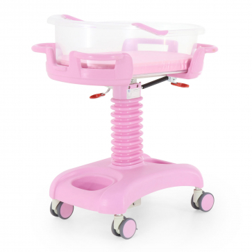 Кровать неонатальная Мед-Мос F-48 (MM-2012Р-01) 3 функции (с матрасом), цвет розовый - 3